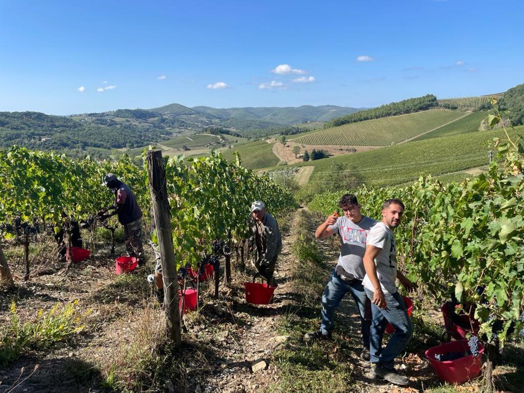 Fattoria Poggerino Acomodação com café da manhã Radda in Chianti Exterior foto